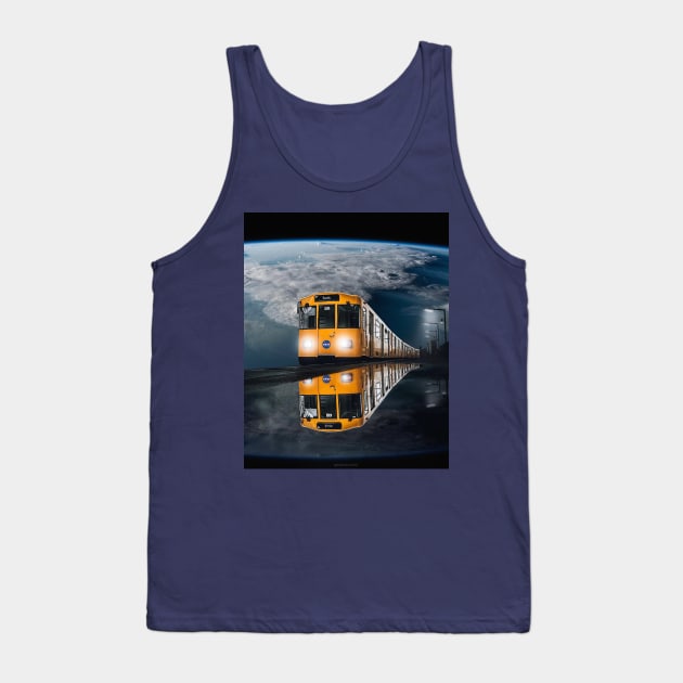 Train Tank Top by xmuratakyol